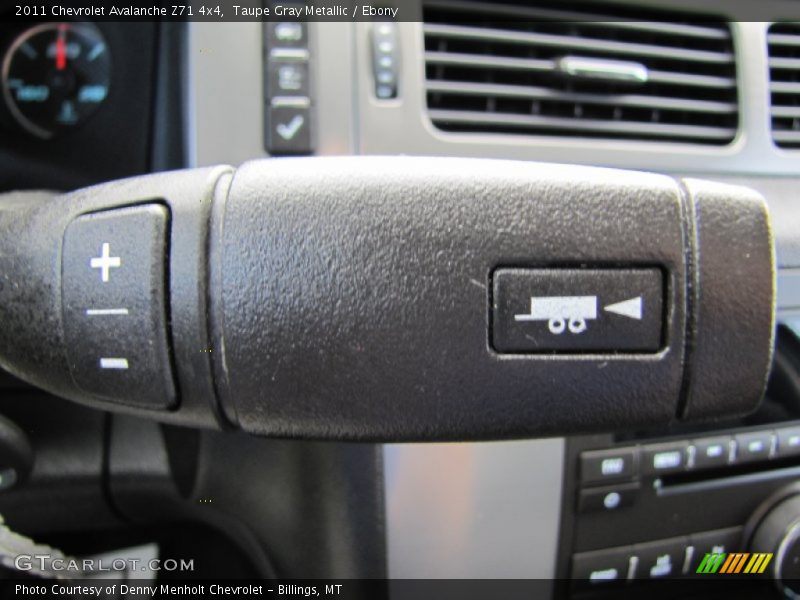 Taupe Gray Metallic / Ebony 2011 Chevrolet Avalanche Z71 4x4