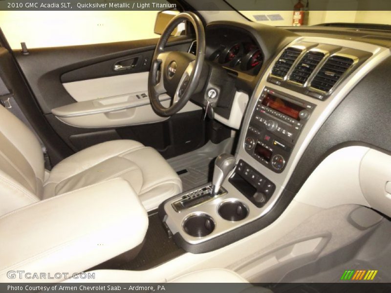 Quicksilver Metallic / Light Titanium 2010 GMC Acadia SLT