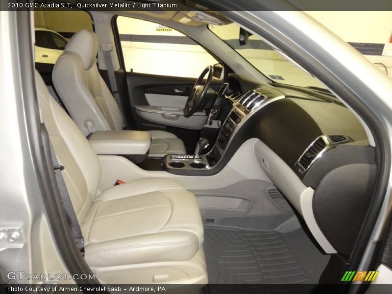 Quicksilver Metallic / Light Titanium 2010 GMC Acadia SLT