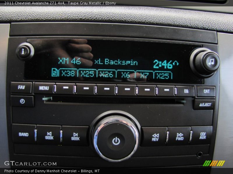 Taupe Gray Metallic / Ebony 2011 Chevrolet Avalanche Z71 4x4