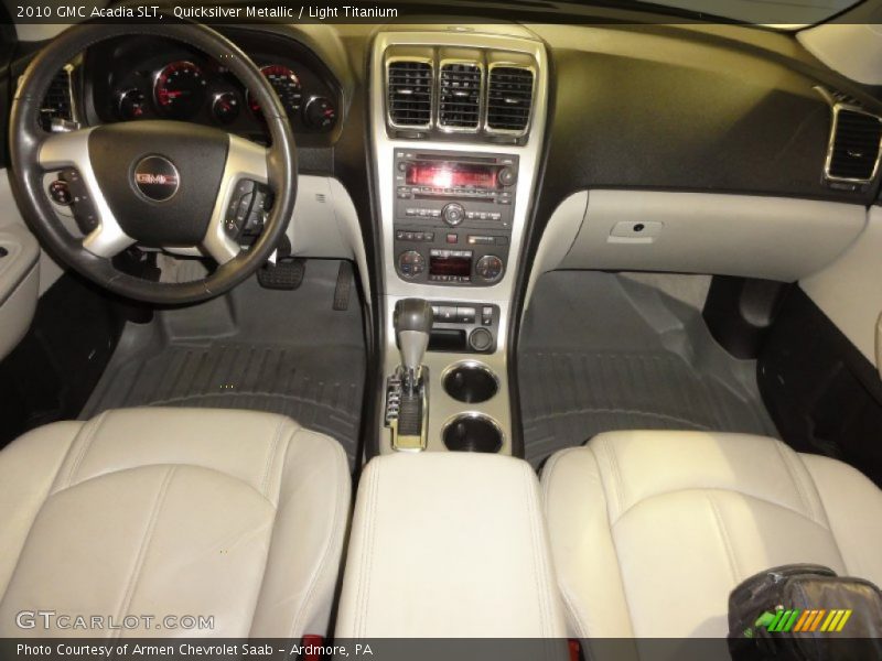 Quicksilver Metallic / Light Titanium 2010 GMC Acadia SLT