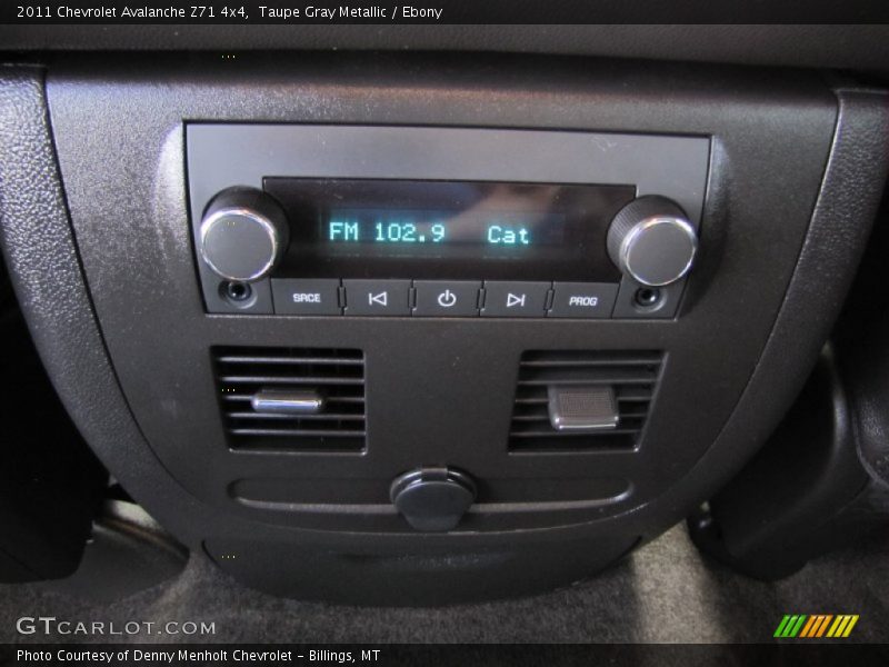 Taupe Gray Metallic / Ebony 2011 Chevrolet Avalanche Z71 4x4