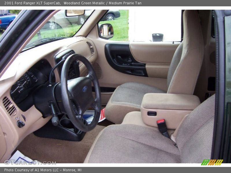  2001 Ranger XLT SuperCab Medium Prairie Tan Interior