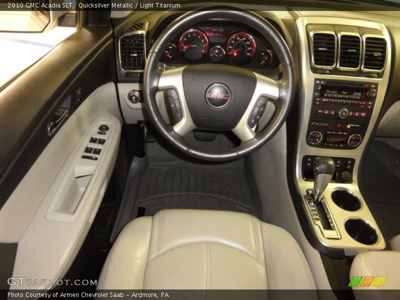 Quicksilver Metallic / Light Titanium 2010 GMC Acadia SLT