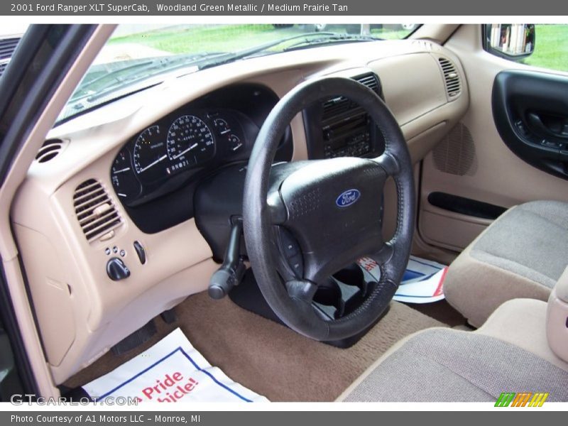 Medium Prairie Tan Interior - 2001 Ranger XLT SuperCab 