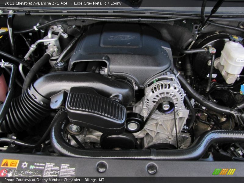 Taupe Gray Metallic / Ebony 2011 Chevrolet Avalanche Z71 4x4