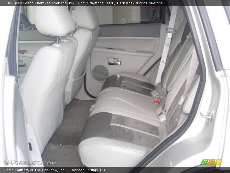 Light Graystone Pearl / Dark Khaki/Light Graystone 2007 Jeep Grand Cherokee Overland 4x4