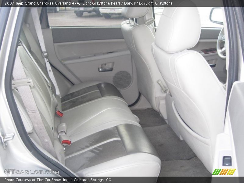 Light Graystone Pearl / Dark Khaki/Light Graystone 2007 Jeep Grand Cherokee Overland 4x4