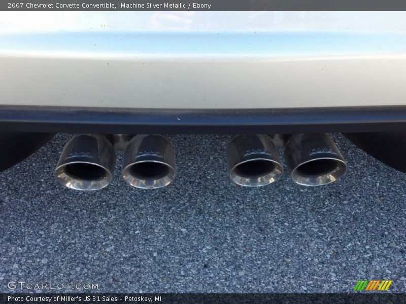 Exhaust of 2007 Corvette Convertible