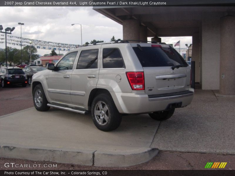 Light Graystone Pearl / Dark Khaki/Light Graystone 2007 Jeep Grand Cherokee Overland 4x4