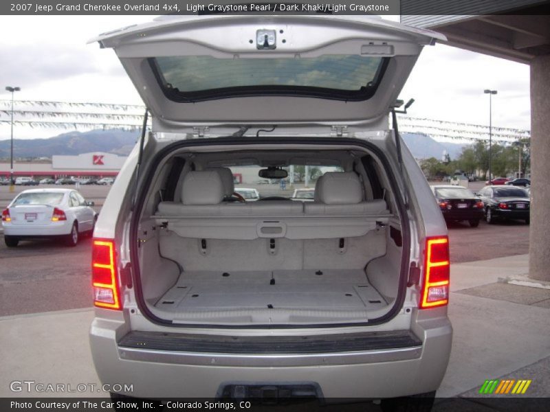 Light Graystone Pearl / Dark Khaki/Light Graystone 2007 Jeep Grand Cherokee Overland 4x4