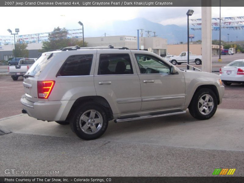 Light Graystone Pearl / Dark Khaki/Light Graystone 2007 Jeep Grand Cherokee Overland 4x4
