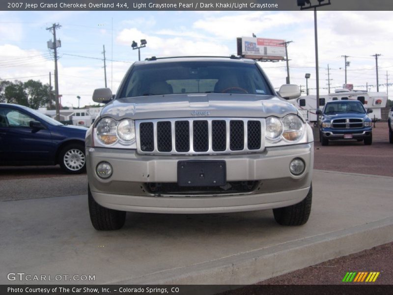 Light Graystone Pearl / Dark Khaki/Light Graystone 2007 Jeep Grand Cherokee Overland 4x4