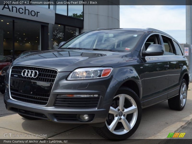 Lava Gray Pearl Effect / Black 2007 Audi Q7 4.2 Premium quattro