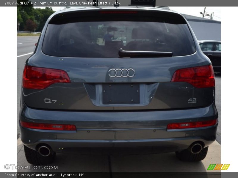 Lava Gray Pearl Effect / Black 2007 Audi Q7 4.2 Premium quattro