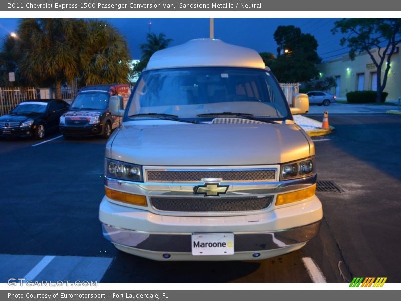 Sandstone Metallic / Neutral 2011 Chevrolet Express 1500 Passenger Conversion Van