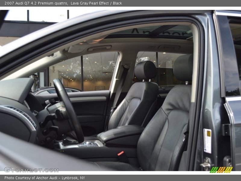 Lava Gray Pearl Effect / Black 2007 Audi Q7 4.2 Premium quattro