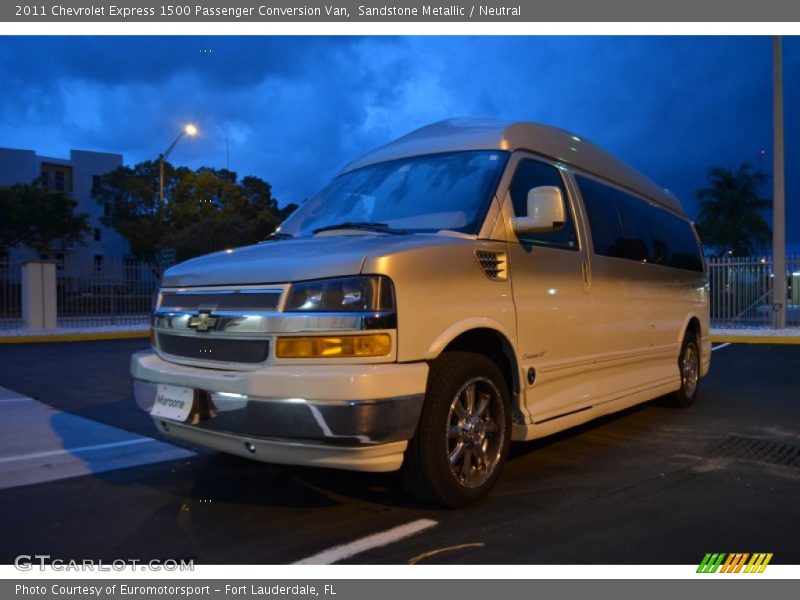 Sandstone Metallic / Neutral 2011 Chevrolet Express 1500 Passenger Conversion Van
