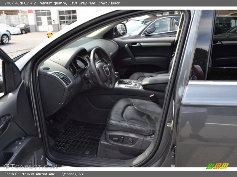 Lava Gray Pearl Effect / Black 2007 Audi Q7 4.2 Premium quattro