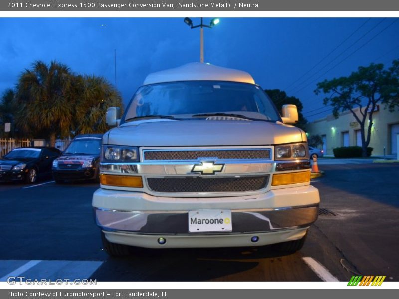 Sandstone Metallic / Neutral 2011 Chevrolet Express 1500 Passenger Conversion Van