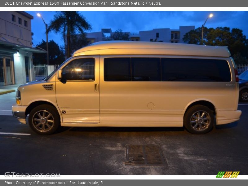 Sandstone Metallic / Neutral 2011 Chevrolet Express 1500 Passenger Conversion Van
