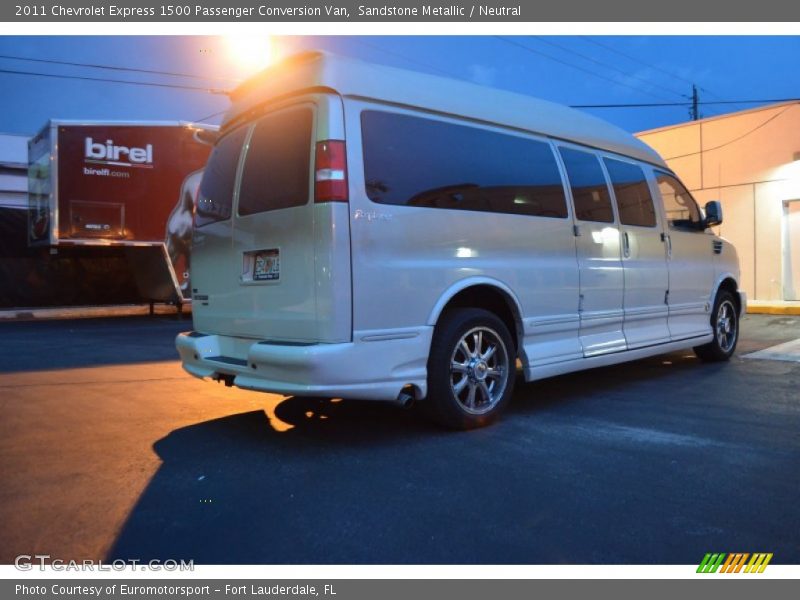 Sandstone Metallic / Neutral 2011 Chevrolet Express 1500 Passenger Conversion Van