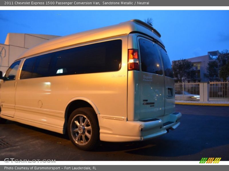 Sandstone Metallic / Neutral 2011 Chevrolet Express 1500 Passenger Conversion Van