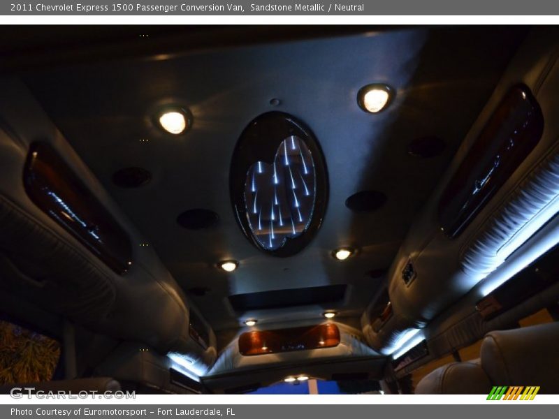 Sandstone Metallic / Neutral 2011 Chevrolet Express 1500 Passenger Conversion Van