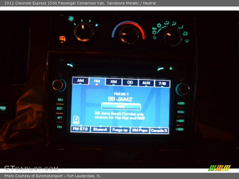 Sandstone Metallic / Neutral 2011 Chevrolet Express 1500 Passenger Conversion Van