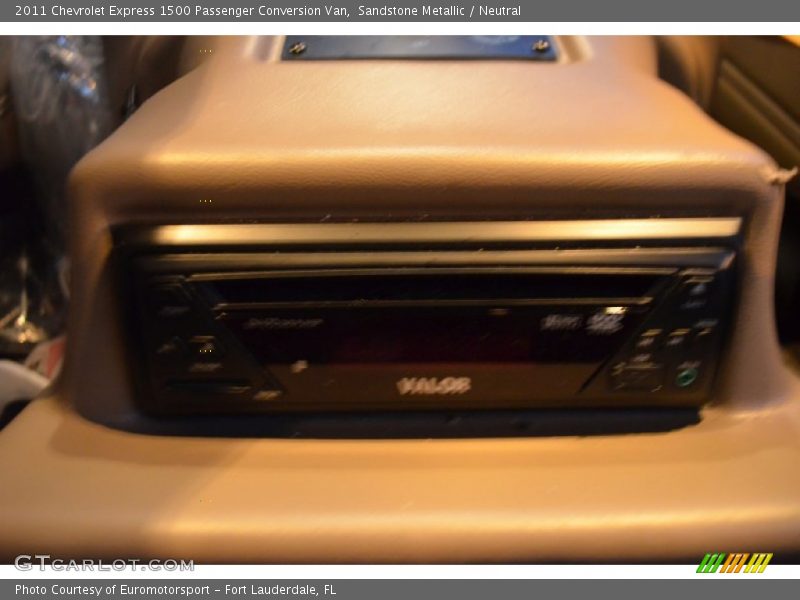 Sandstone Metallic / Neutral 2011 Chevrolet Express 1500 Passenger Conversion Van