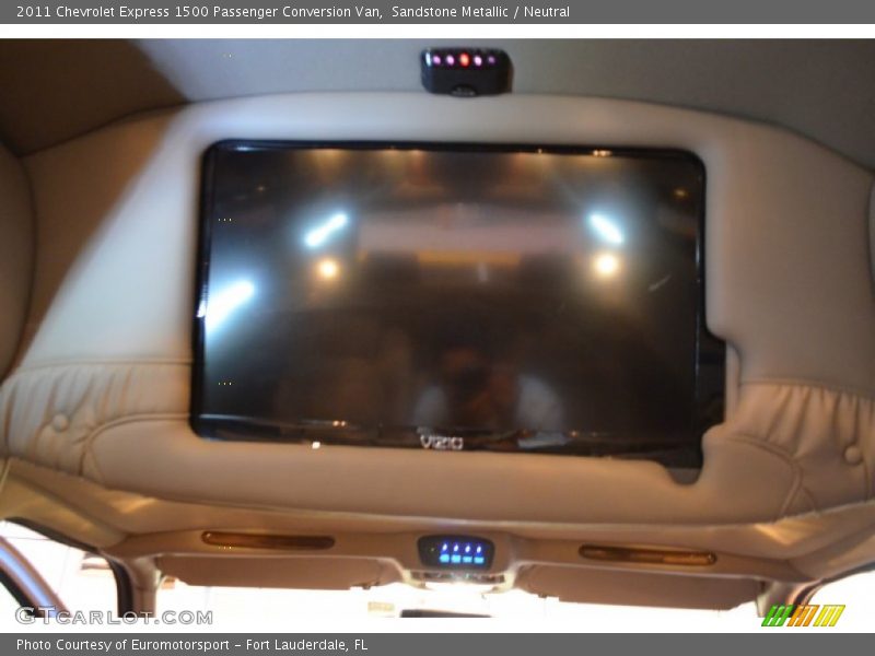 Sandstone Metallic / Neutral 2011 Chevrolet Express 1500 Passenger Conversion Van