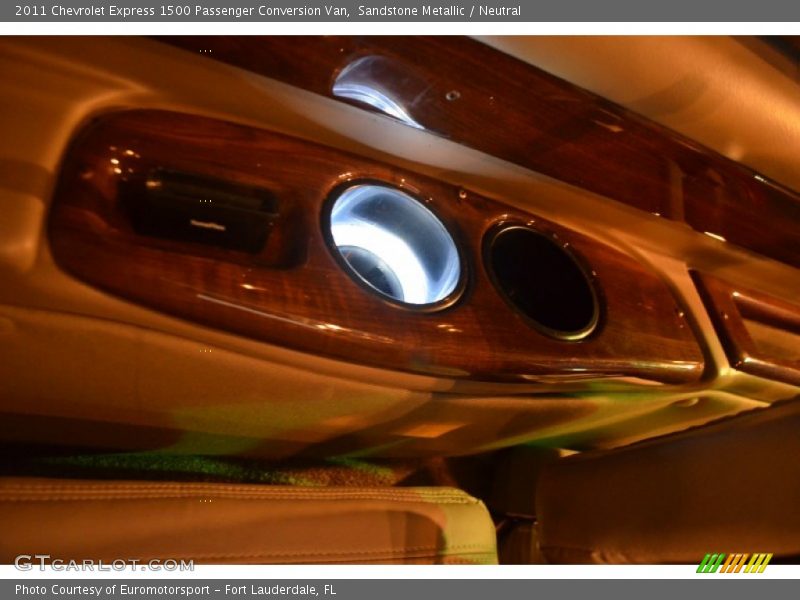 Sandstone Metallic / Neutral 2011 Chevrolet Express 1500 Passenger Conversion Van