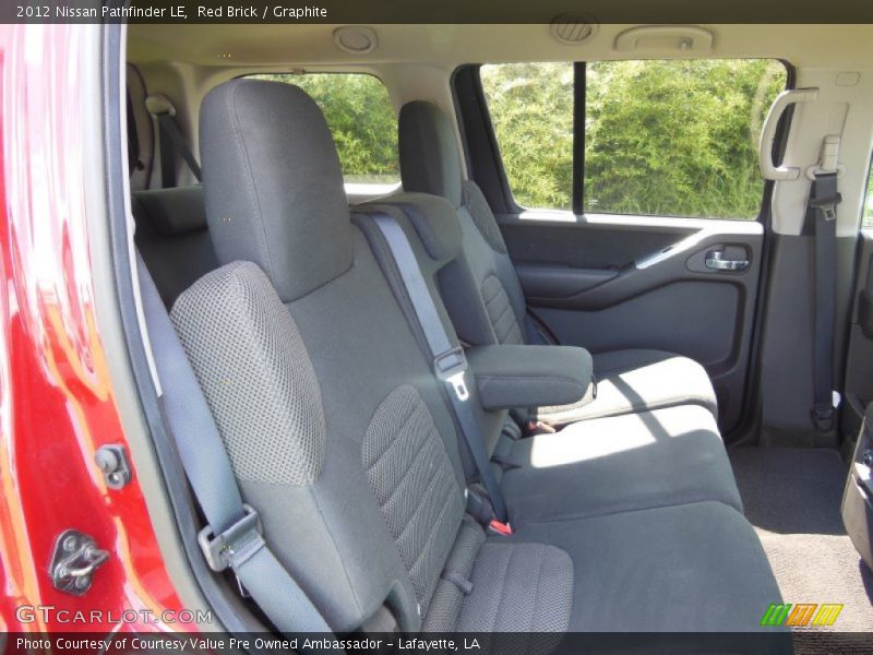 Red Brick / Graphite 2012 Nissan Pathfinder LE