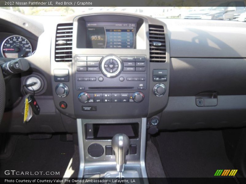 Red Brick / Graphite 2012 Nissan Pathfinder LE