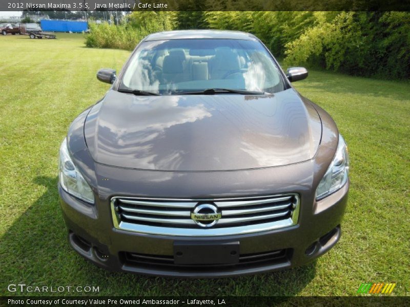Java Metallic / Cafe Latte 2012 Nissan Maxima 3.5 S