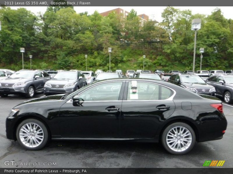 Obsidian Black / Flaxen 2013 Lexus GS 350 AWD