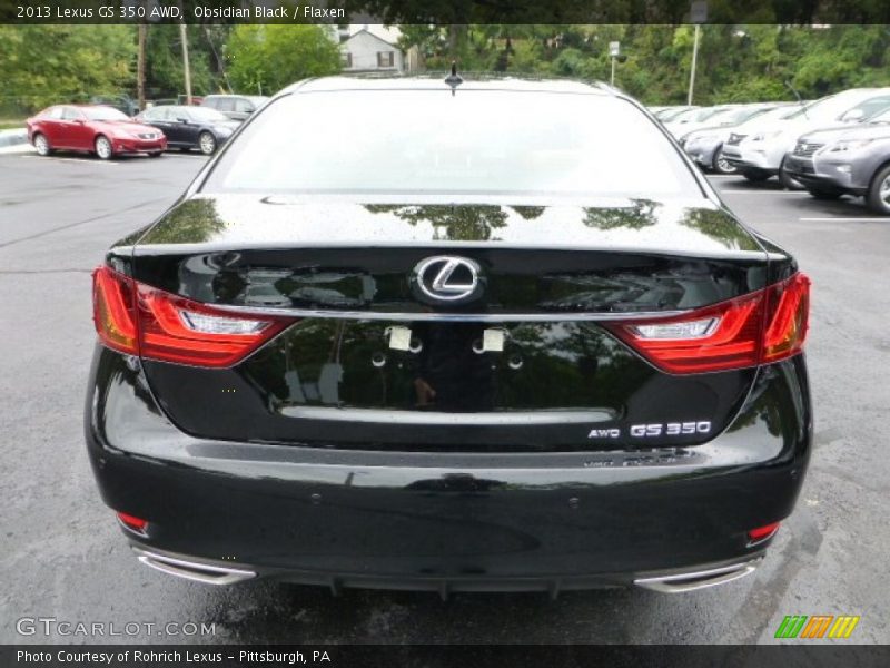Obsidian Black / Flaxen 2013 Lexus GS 350 AWD