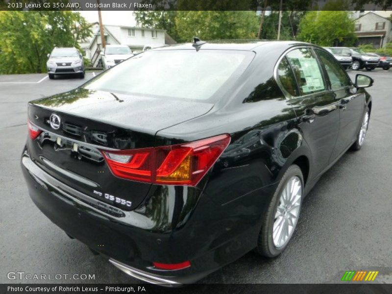 Obsidian Black / Flaxen 2013 Lexus GS 350 AWD