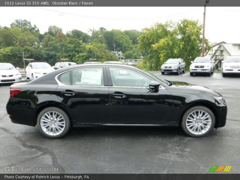 Obsidian Black / Flaxen 2013 Lexus GS 350 AWD