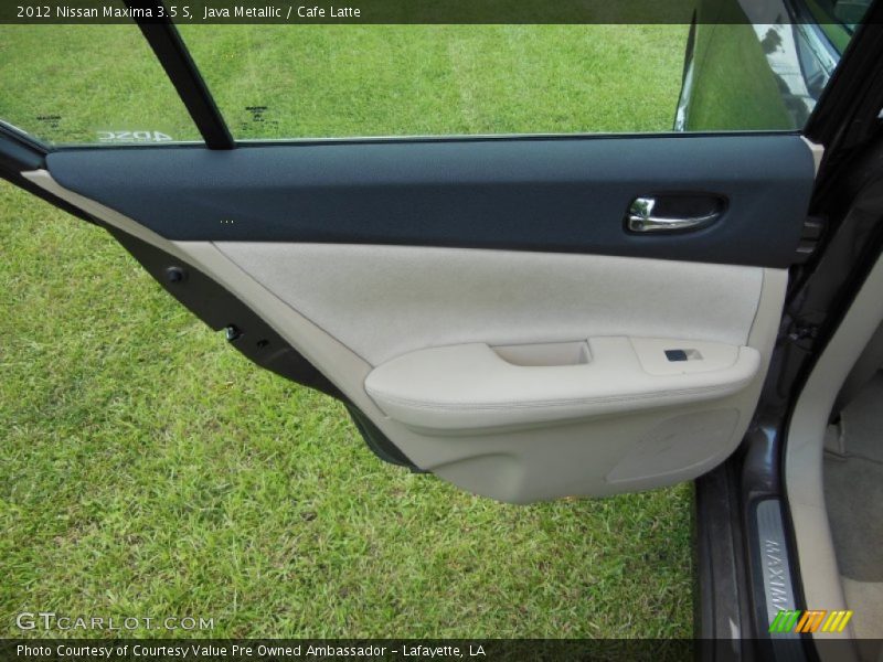 Java Metallic / Cafe Latte 2012 Nissan Maxima 3.5 S