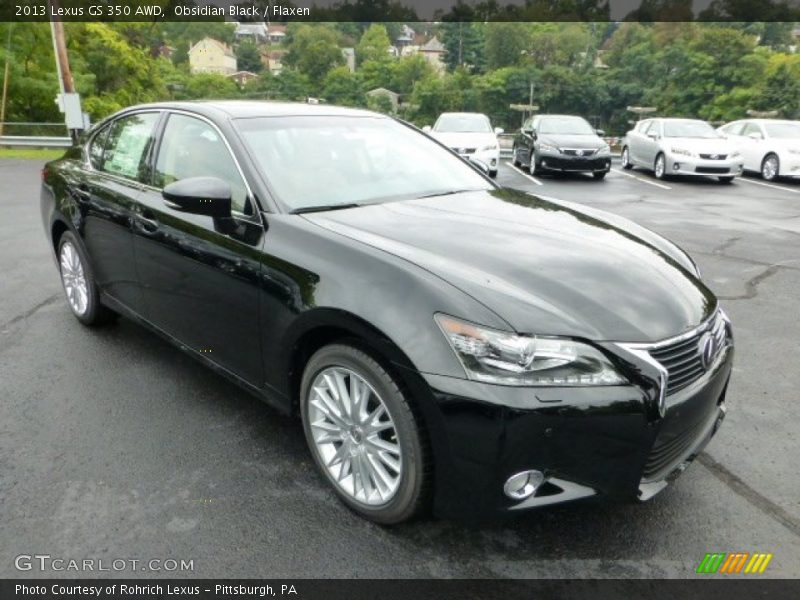 Obsidian Black / Flaxen 2013 Lexus GS 350 AWD