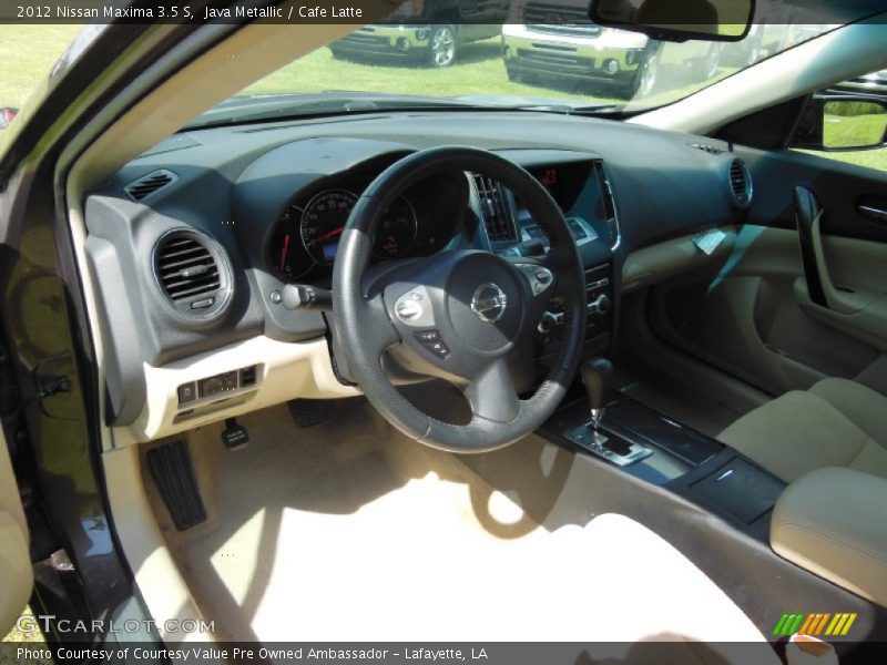 Java Metallic / Cafe Latte 2012 Nissan Maxima 3.5 S