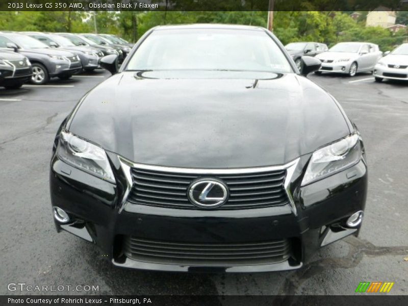 Obsidian Black / Flaxen 2013 Lexus GS 350 AWD