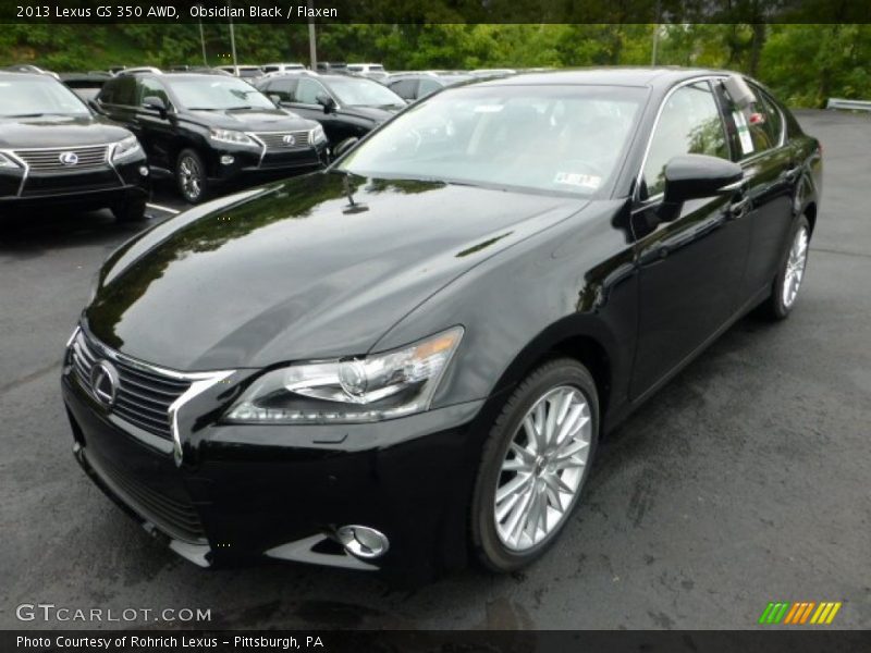 Obsidian Black / Flaxen 2013 Lexus GS 350 AWD