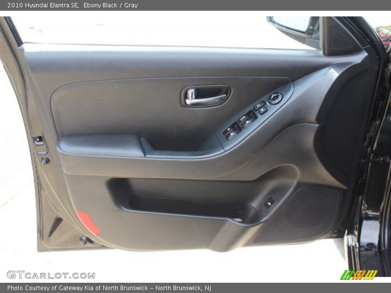 Ebony Black / Gray 2010 Hyundai Elantra SE