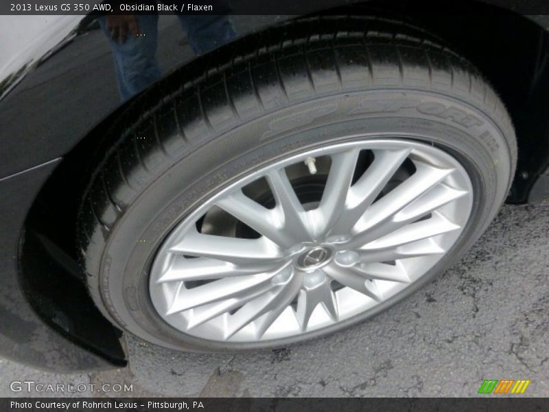Obsidian Black / Flaxen 2013 Lexus GS 350 AWD