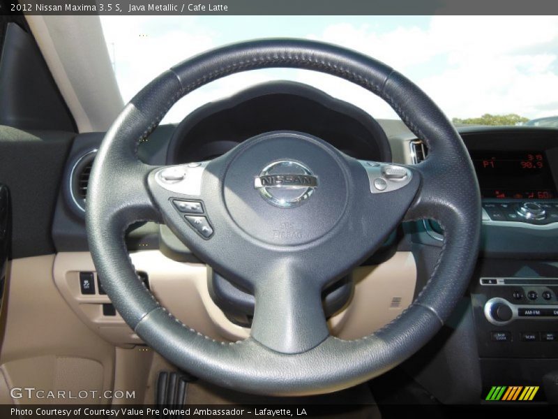 Java Metallic / Cafe Latte 2012 Nissan Maxima 3.5 S