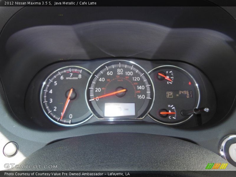 Java Metallic / Cafe Latte 2012 Nissan Maxima 3.5 S