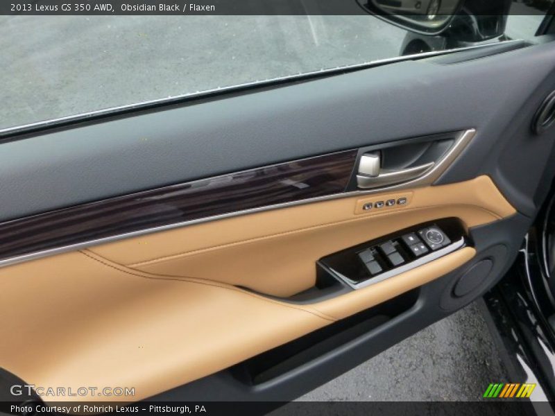 Obsidian Black / Flaxen 2013 Lexus GS 350 AWD