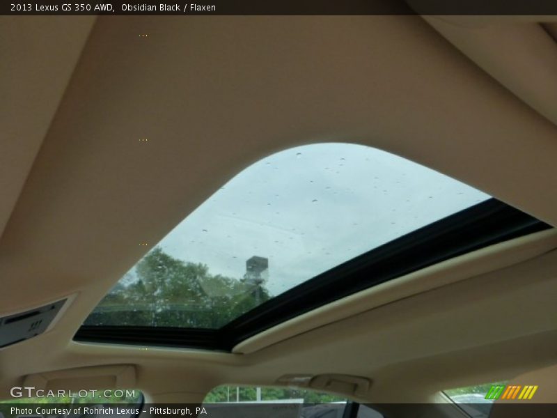 Obsidian Black / Flaxen 2013 Lexus GS 350 AWD